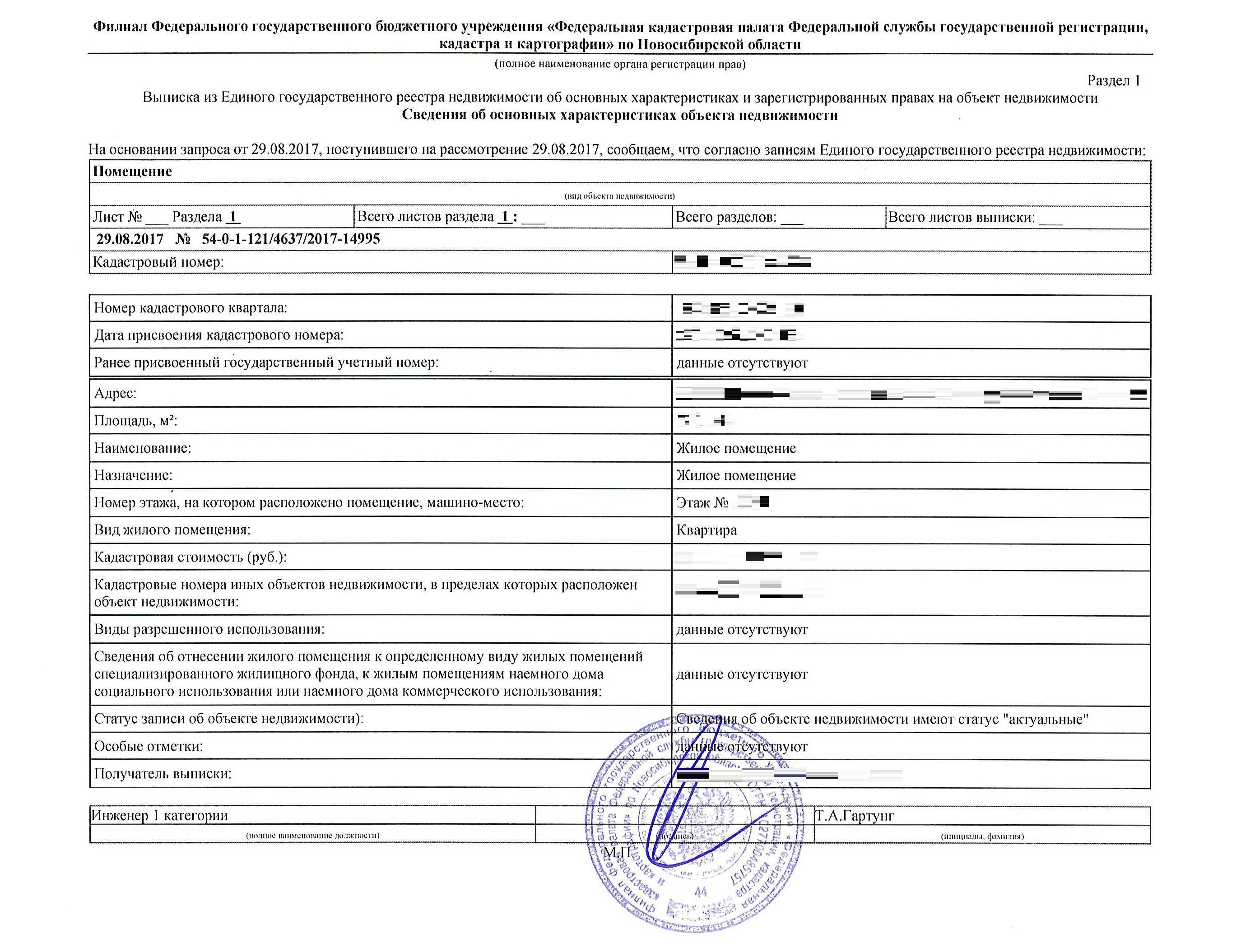 Регистрация прав собственности в городе Новосибирск